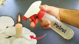 Mix CANDLE And PETROL And You Will Be Amazed At The RESULT! Practical Inventions