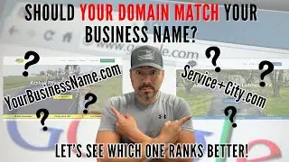 Choosing A Domain Name | Exact Domain Vs Branded Domain