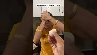 EGG PRANK ON WIFE with a TWIST 😂 