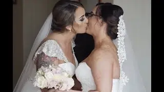 Lesbian Wedding Video ｜ Two brides： Victoria and Sarah 💍