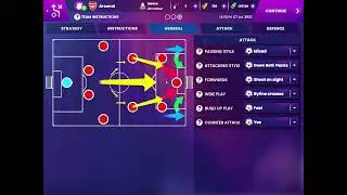 SM24 BEST TACTICS! +300 GOALS SOCCER MANAGER 2024 BEST/TACTIC
