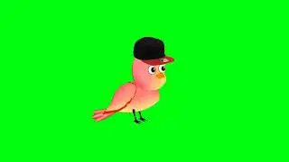 No Copyright tuni chidiya 40 bird cartoon green screen Bird Green Screen green screen cartoon