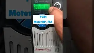 Power flex 525 basic program | Power flex 525 parameters setting | Power flex 525 VFD | PF 525 VFD