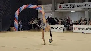 Художественная гимнастика/Метелица 2017/Лена Шешенина Мяч