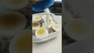 Завтрак - Гречка, Яйца, Майонез #shots #food #tasty