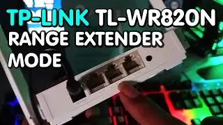 How to setting TP LINK TL-WR820N router to expand the Wifi signal -TP LINK TL-WR820N RANGE EXTENDER