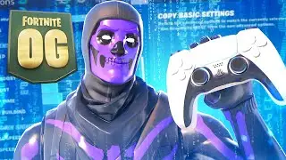 NEW BEST Controller SETTINGS + Sensitivity in OG Fortnite Season (PS5 Handcam)