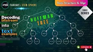 Huffman Tree | Huffman Decoding on Binary Encoding String to decode the original text