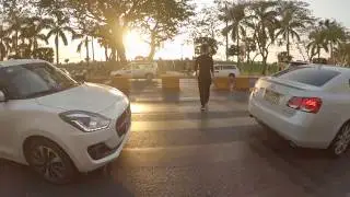 MYANMAR | Travel | GoPro Hero 8 | B Roll Making at INYA : Walking in YANGON Evening