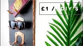 POUNDLAND / DOLLAR STORE STORAGE DIY |  £1 DECOR HACK 2018