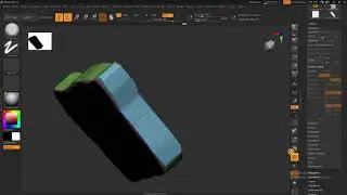 Rock Sculpting and texturing in Zbrush- Part 01