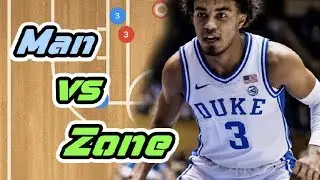 Zone Defense vs Man To Man Defense in Basketball