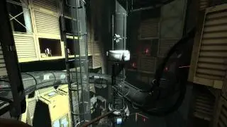 Portal 2 The first level Gameplay
