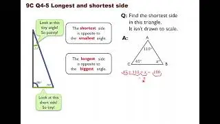 9C Q4-5   Longest and shortest side