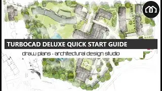 TurboCAD Deluxe Quick Start Guide 1 | TurboCAD Tutorial | How To Use CAD | Draw Plans