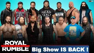 BIG SHOW IS BACK | WWE 2K24 30 MAN ROYAL RUMBLE MATCH GAMEPLAY!