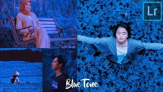 EDIT FOTO KEREN BLUE TONE IN LIGHTROOM || LIGHTROOM MOBILE