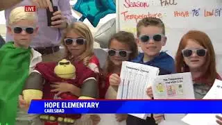 Weather with the 1st Grade Class from Hope Elementary