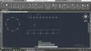 Divide and Measure Team In Auto Cad | How To Divide a Line, Circle or any other figure in auto Cad