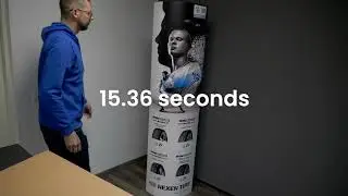 Eazzy® totem POS display arected in 15 seconds