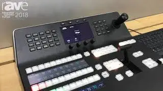 ISE 2018: Blackmagic Design Debuts ATEM 1ME Advance Panel for Control of ATEM Production Switcher