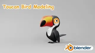 Toucan Bird Modeling in Blender 2.93