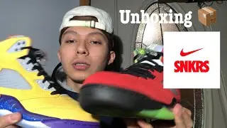 UNBOXING JORDAN Retro 5 "What The" from the sneakers app