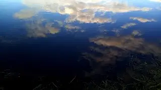 Посмотрите на красоту! ОБЛАКА в реке! В реку смотрятся облака/Природа лечит нервы/Весенний релакс/
