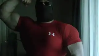 Ninja Tyler Muscle God Huge Flexing and Posing (Read Description)