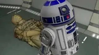 Empire Strikes Back Uncut - MN8 - Cloud City - Millenium Falcon Scene