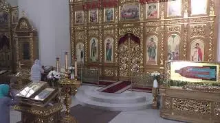 Всенощное бдение в канун дня памяти перенесения мощей святителя Николая из Мир Ликийских в Бар.