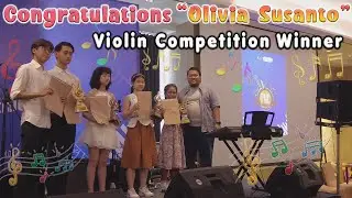 Olivia Susanto - Tak Berpaling Darimu (Rosa) Violin (10 Y.O)