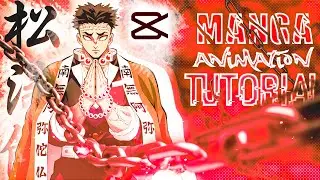 Capcut Manga Animation Tutorial | Tears Animation + Water Animation (Part 6)