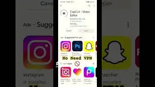 No Need VPN 😍|CAPCUT App Download From Playstore Now available #capcut #tutorial #capcutapp