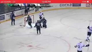 Eliezer Sherbatov first goal in K.H.L