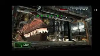 Dino Crisis 2 - Regina Ryona (Death Scenes) - Giganotosaurus