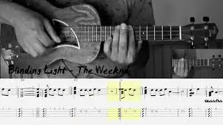Blinding Light - The Weeknd - Ukulele Cover - Tabs