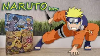 Распаковка NARUTO Little Dino box / Коллекционные карточки Наруто