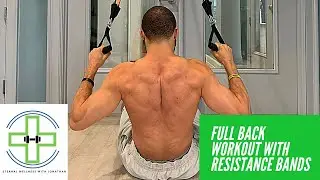 Resistance Band Back Workout| Build Size and Strength At Home