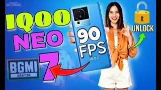 90 FPS Unlock on IQOO NEO 7 🔓 BGMI Get an Unfair Advantage