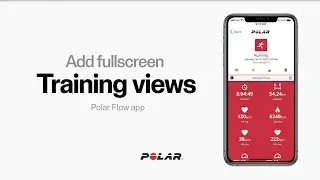 Polar Flow app | Add fullscreen training views