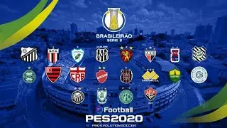 Elencos do Brasileirão da série B do PES 2020