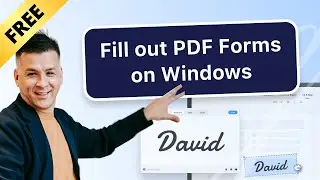 How to Fill out PDF Forms on Windows | Fill & Sign