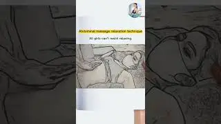 Abdominal massage relaxation techniques all girls cant resist relaxing and #fatloss #massage #shorts