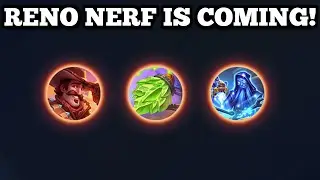 THEY’RE NERFING RENO! Three NERFS teased with ZERO BUFFS?