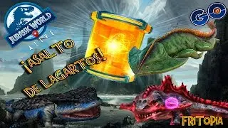 ¡ASALTO DE LAGARTOS! Epic Lizard Strike LVL30 Jurassic World Alive [Fritopía Go]