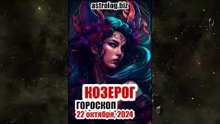 КОЗЕРОГ   гороскоп на 22 октября, 2024