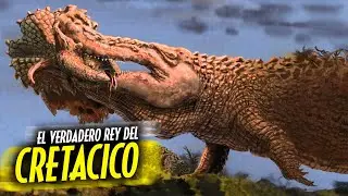 “El verdadero terror” de los dinosaurios y rey del Cretácico