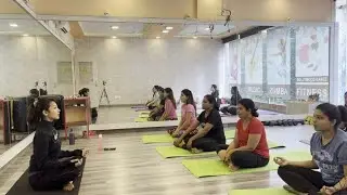A glimpse of morning yoga sessions || Surya Namaskar || Hatha yoga || Bangaluru