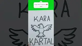 Beşiktaş Çizimi, Kara Kartal Beşiktaş Çizimi, Beşiktaş Nasıl Çizilir 